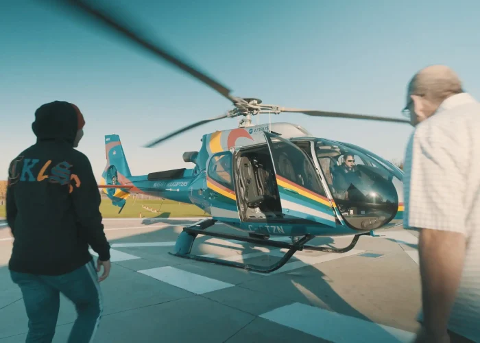 Helicopter to private Niagara Falls Tour